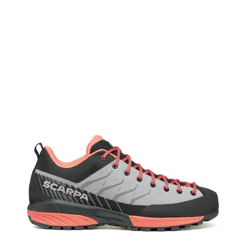 Scarpa Womens Mescalito Planet Light Grey/Coral-5